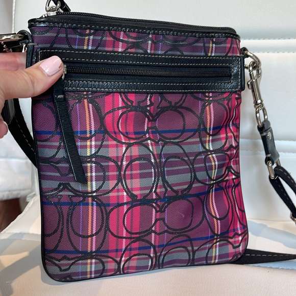 Coach Pink and Black Crossbody Bag - Picture 7 of 7